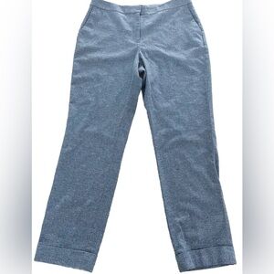 Lafayette 148 New York Blue Straight Leg Pants